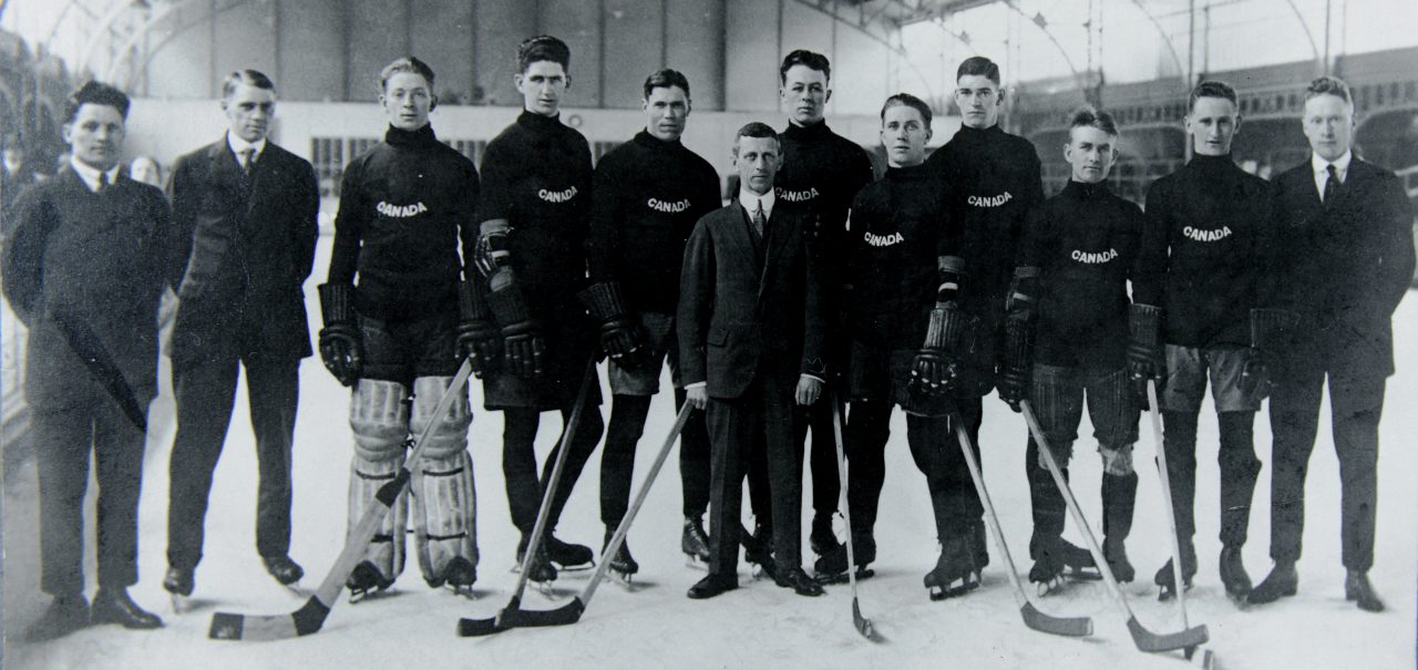 1919/20 WINNIPEG FALCONS Manitoba Hockey Hall of Fame