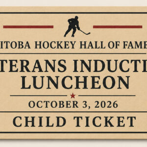 Child (under 12) Ticket - 2026 Gala Dinner