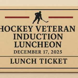 Manitoba Hockey Hall of Fame 2025 Veterans Induction Luncheon